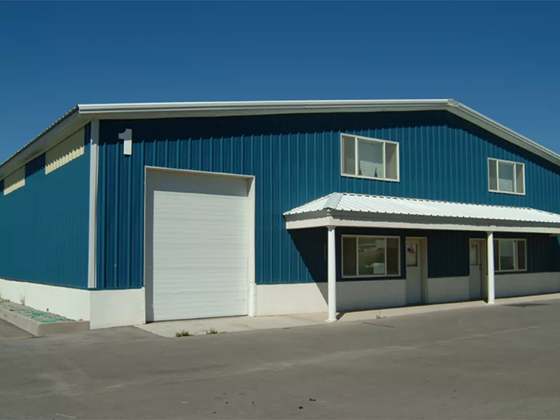 Avahiya Warehouse ya Eco-Friendly Metal