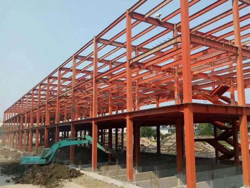 Avakirina Warehouse ya Steel ya Eco-Friendly Steel